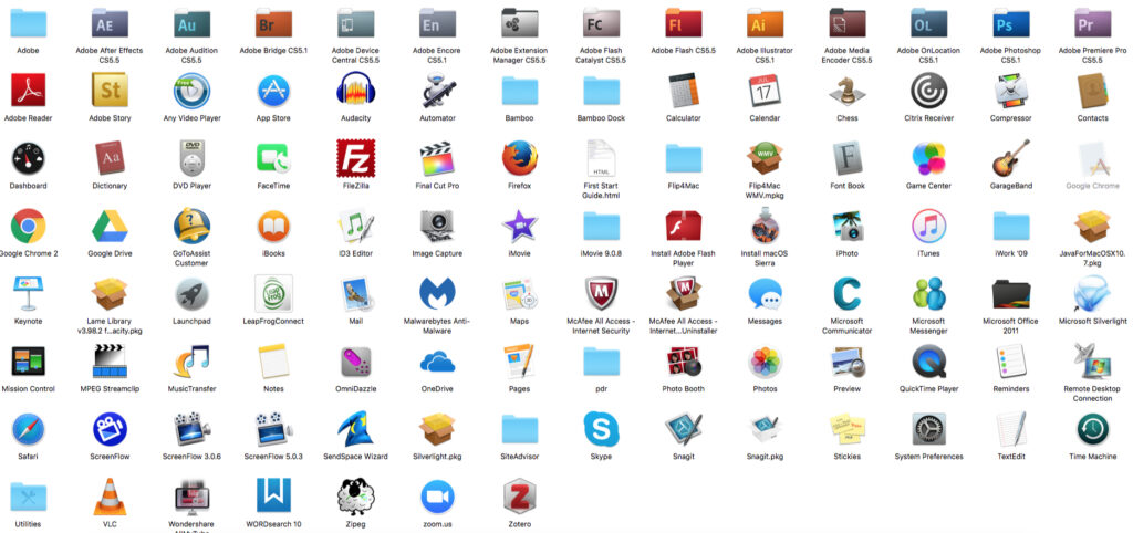 Programs for iMac